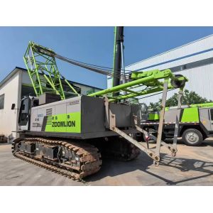 2017 Zoomlion Used Crawler Crane ZCC800H Main Arm 40 Meters, Auxiliary Arm 18