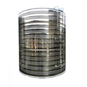 Quality 0.3Mpa Insulated Water Tank , Industrial Stainless Water Storage Tank for sale