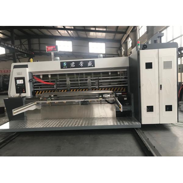 3 Colors 530mm Corrugated Box Printing Machine With Servo Feeder