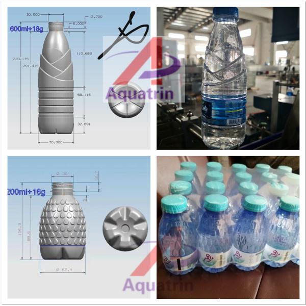 2000m2 450KVA Automatic Water Bottle Filling Machine A To Z ISO CGF