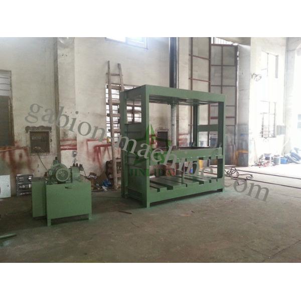 High Efficiency Packing Press Gabion Mesh Machine / Gabion Box Machine 380V