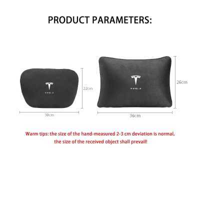 Tesla Model 3 Highland Memory Foam Neck Support Pillow with Ergonomic Support for Model Y Juniper and Model S