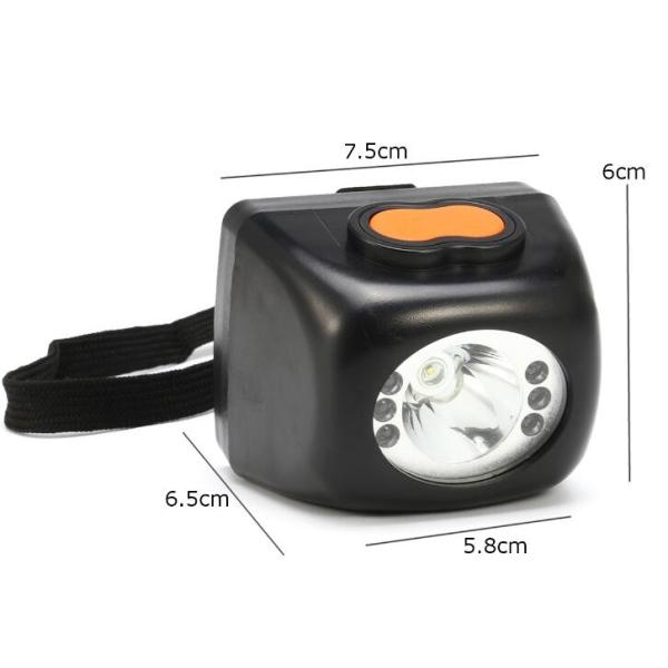 Explosion Proof Cordless Mining Lights , Hard Hat Miners Helmet Light 8000lux