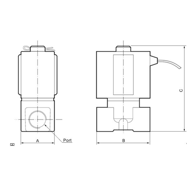 Direct Acting Two Port Solenoid Valve
