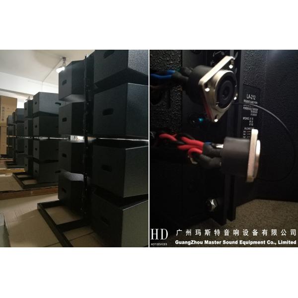 Dual 12 Inch 1560W Line Array Speaker With Neodymium Drivers For Concert , Living Event