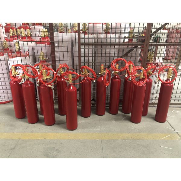Auto-Activating CO2 Fire Trace Tube - Flexible Direct Release System for Electrical Cabinets
