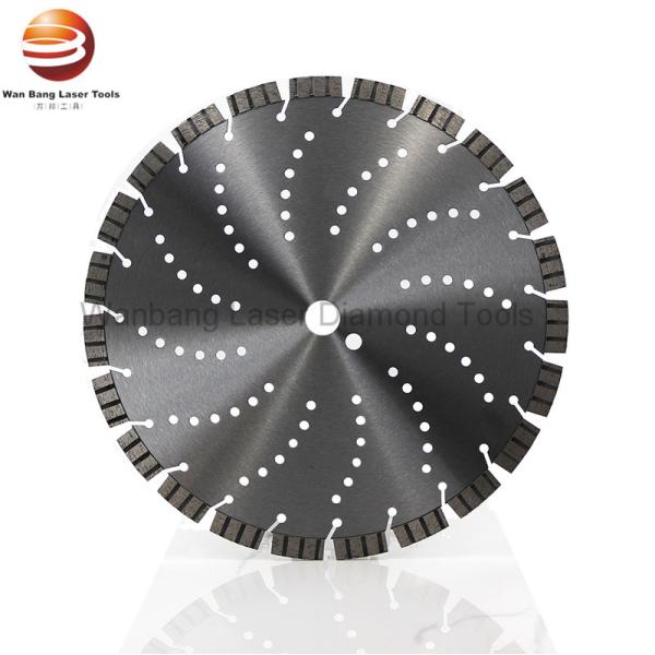 350mm Cured Concrete Road Cutting Blade With 15mm Segments