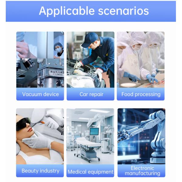 Silent Oil-free Piston Vacuum Pump For AC 110V Or 220V Environments Original Product