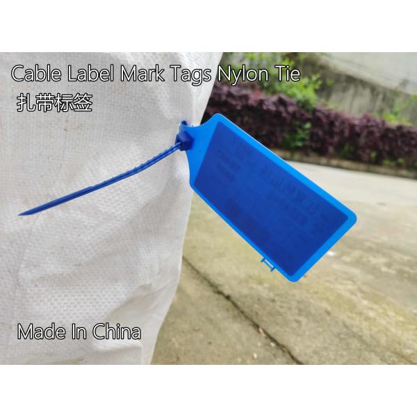 Cable Label Mark Tags Nylon Tie Tag self locking nylon cable tie Tag nylon zip ties