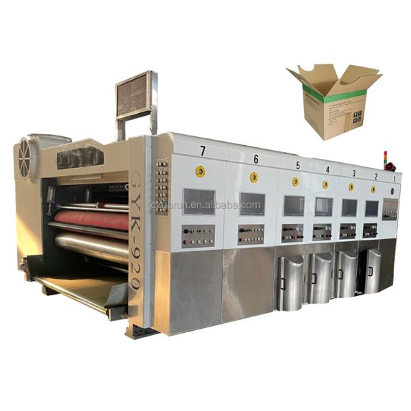 G6.3 High Precision Carton Flexo Printing Machine With Hrc 50-55 Printing