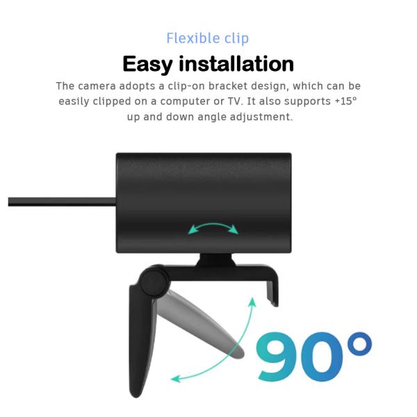 Mini Camera 8MP/USB2.0 CMOS Image Sensor Live Video Calling Work for Interactive Whiteboard Video