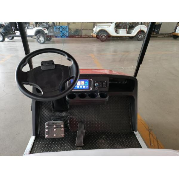 60V 100AH Lead-Acid Battery 3.5KW AC Motor 4 Wheels Electric Golf Cart 4-Seater Buggy For Sale Club Beach Hunting