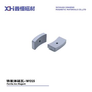 Quality Anisotropic Ceramic Ferrite Magnet Made By Wet Compression Molding For Universal Motor W015 for sale