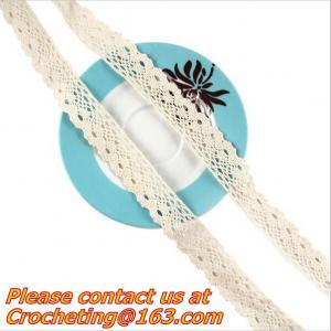 China Cotton Lace Accessories Lace Decorative Lace HomeTextile Trim COTTON/CLUNY CROCHET LACE on sale