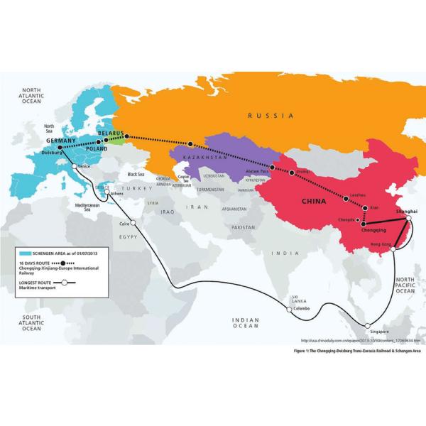 New Route Speedy Freight Train China To Europe