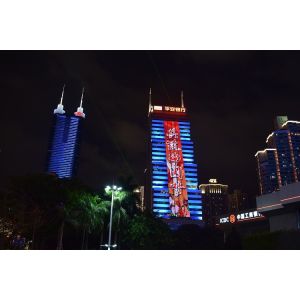 China DC36V Soft Film Transparent Led Window Display P60 RGB on sale