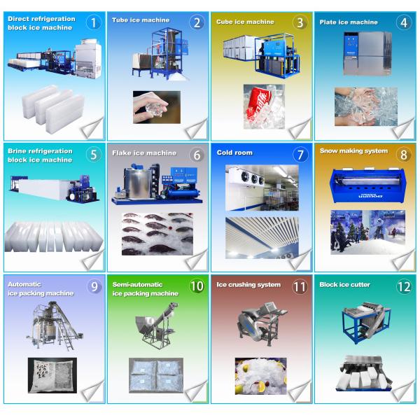 Industrial Ice Block Machine with 5 Ton Daily Production and Direct Cooling System