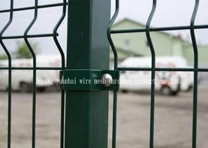 Quality Decorative Galvanised Welded Wire Mesh Sheets , Garden Mesh Fence Pure White 3D for sale