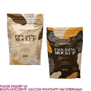 Quality Eco Reusable Food Stand-up Bag Nut Snack Storage Sealed Bag Packaging Aluminum Foil Bag for sale