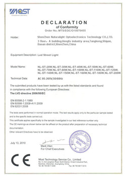 CRI≥80ra led street lighting