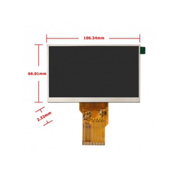 4.3 inch high resolution high brightness tft display 1920×1080 dots 50 pins LVDS interface 1000c/d
