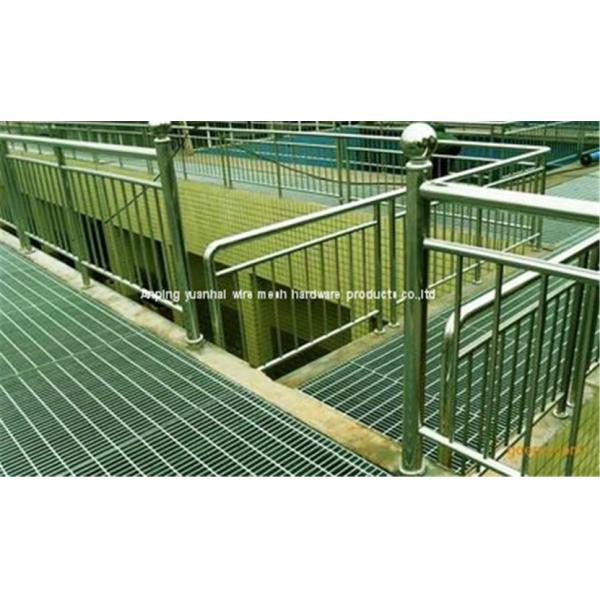 ety Ventilated Heavy Duty Bar Grating , SS Floor Grating Sturdy Durable