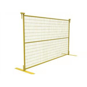Quality 1.5mm 6'×9.5' Portable Security Temporary Construction Fence Panel Q235 for sale