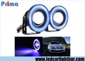 China 3.5 Inch Projector Led Fog Lights , Halo Angel Eye Rings Car Fog Lamps on sale