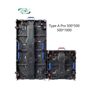 Type A Pro Stage Background Led Display Panel Curve Cabinet 500x1000mm
