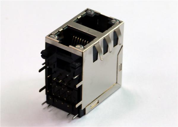 Buy DA1T101J1 10/100/1000 Base-T RJ45 2x1 Integrated Magnetics Connector at wholesale prices