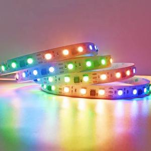 China Addressable RGB LED Strip Light WS2812B UCS2904 SMD5050 Copper Lamp Body on sale