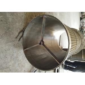 Quality Back Flush Rotary Screen Drum With Firm Structure Customization Acceptable for sale