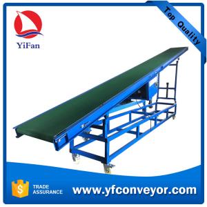 Quality Factory custom Inclined Belt Conveyor System,Adjustable Height Belt Conveyor for sale