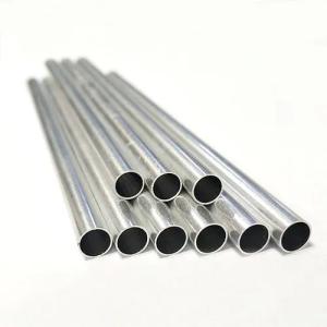 China 6063 T5 Aluminium Alloy Pipe Thin Wall 24mm 6m Seamless Glossy Round Aluminium Pipe on sale