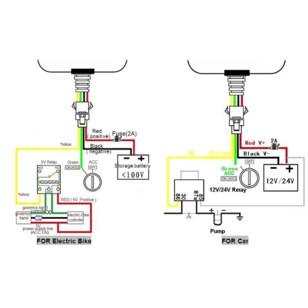 Wide Input Voltage Mini GPS Motorcycle Tracker 2G With Mobile Phone APP
