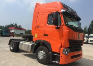 Quality Euro 2 Tractor Trailer Truck / Large Capacity HOWO Tractor Dump Truck for sale