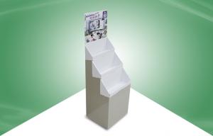 Quality Floor Standing Pop Cardboard Display , Printing Corrugated Display Stand for sale