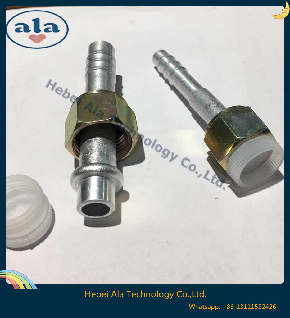 #6 #8 #10 #12 R134a Straight Barbed O-Ring Female Fitting AC Air Conditioning Hose Ends Connectors Couplings
