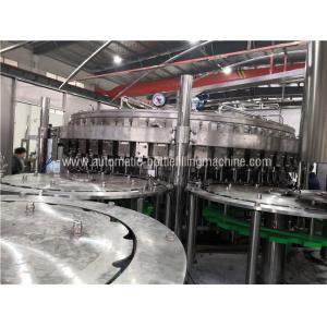 3 In 1 Carbonated Drink Filling Machine For Energy Soft Drink High Speed Making