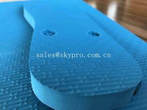 China Blue EVA Foam Sheet Good Memory Foam Sheet for Making Shoes Sole Flip Flop on sale
