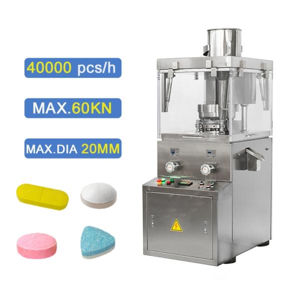 18mm Filling Depth Tablet Pressing Machine With Touch Screen Control And 28mm Tablet Diameter