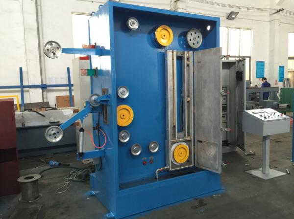 Buy Blue Intermediate Online Annealing Machine 5.5KW Driving Motor For Copper Wire at wholesale prices