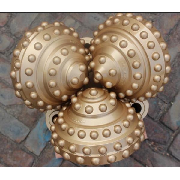 Steel Tooth Tricone Drill Bit 12 1/4" Size For Gas Oil Well Drilling IADC637