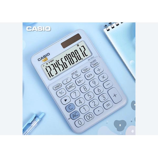 For New product Casio calculator MS-20UC pink cute business finance white-collar recommended fairy pet machine