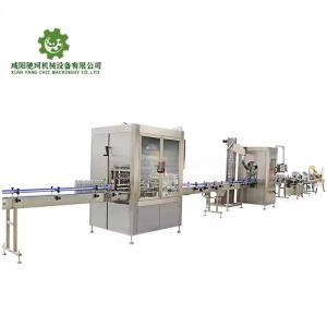 Full Automatic Linear Piston Bottle Filler for Syrup/Fruit Wine/Edible Oil
