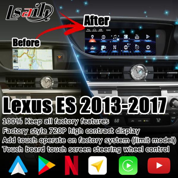 ES300h ES250 ES350 Lexus Android Screen upgrade Carplay Android Auto Dash Cam 10.25" Lsailt