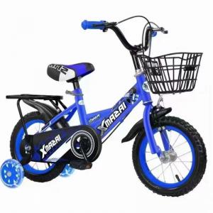 China 4-14 Years Old Red Two-Wheeled Bike with Thickened Sponge Seat and Carbon Steel Frame on sale