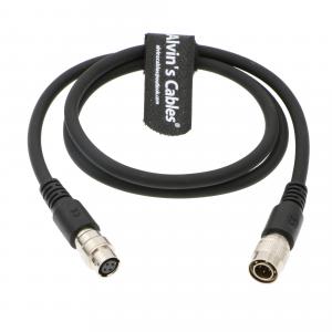 China HR10A-7R-4S Camera Power Cable 4 Pin Hirose Female To 4 Pin Male For Power Source on sale