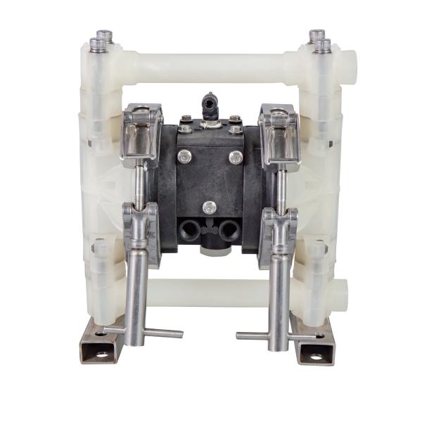 3/8in Double Diaphragm Fuel Transfer Pump 26.5 L/Min Polypropylene Mini