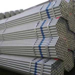 Buy cheap 48.3mm Diameter HDG Steel Pipes For High Tensile Strength from wholesalers